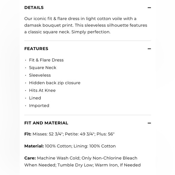 Talbots Voile Fit & Flare Maxi Dress - Damask Bouquet Women’s 8 - Picture 3 of 13